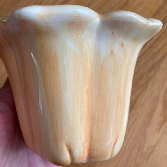 Bella Casa Ganz Art Deco Ceramic Hand painted candle holders - Picture 2 of 9